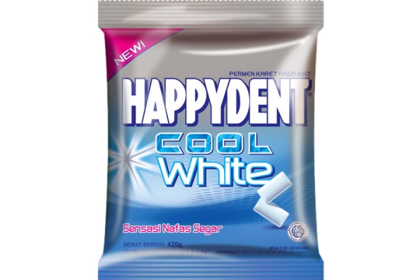 Confectionery HappyDent Cool White 420 gr (Bag) 1 ~item/2023/4/11/happydent3_1