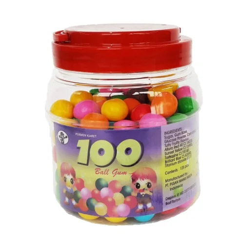 Confectionery 100 Ball Gum (Jar) 1 ~item/2023/4/19/100ballgum