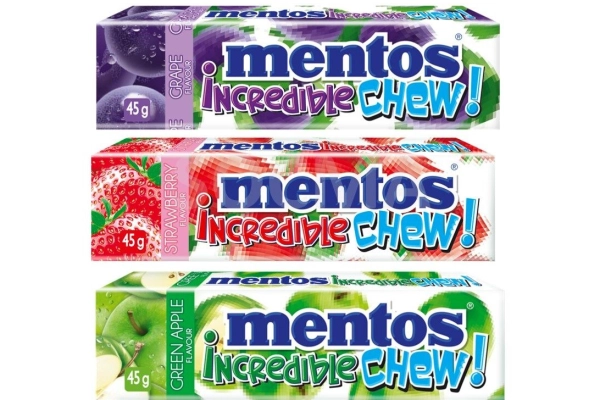 Confectionery Mentos Incredible Chewy 45 gr (Box) 1 ~item/2023/4/3/mentosincredible3