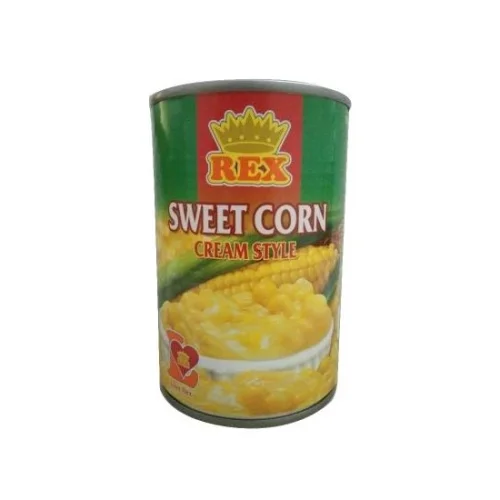 Food Rex Sweet Corn 425 gr (Tin) 1 ~item/2023/4/5/rexsweetcorn