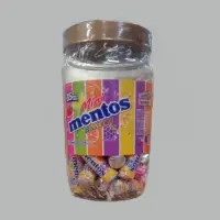 Mentos Mini Roll  Rainbow Jar